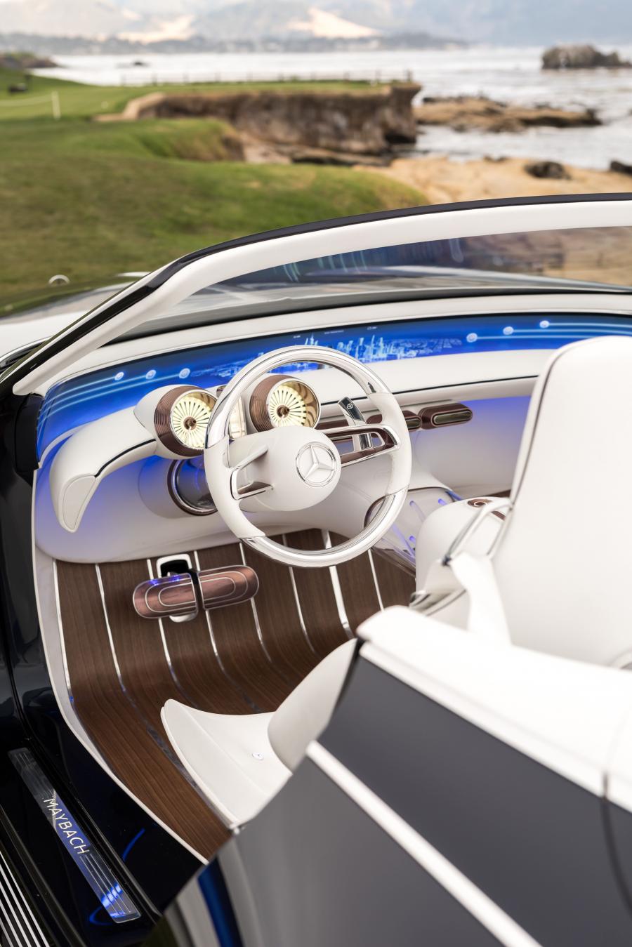 Интерьер Vision Mercedes-Maybach 6 Cabriolet 2017 года  (фото 38 из 40)